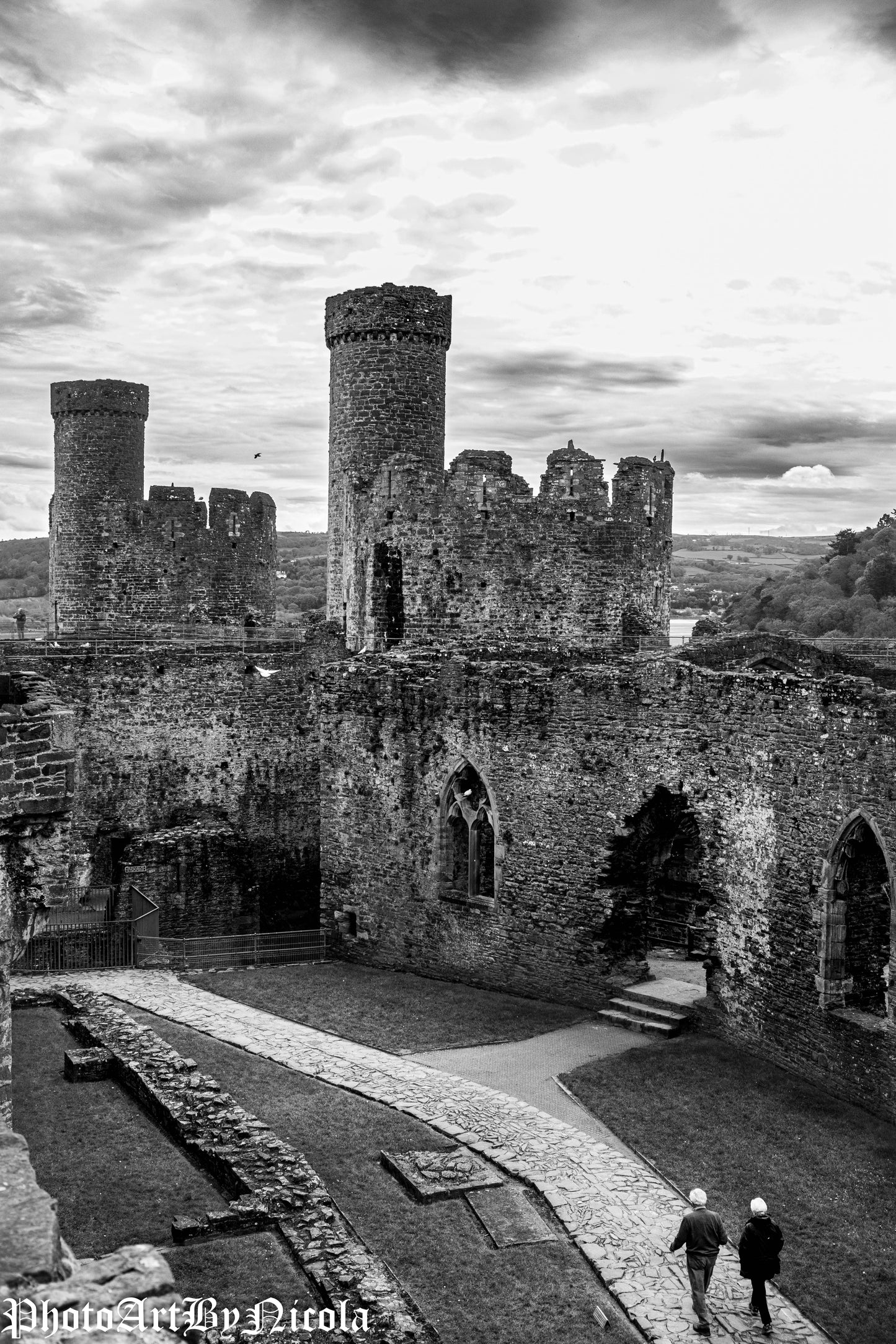 Stepping inside Conwy