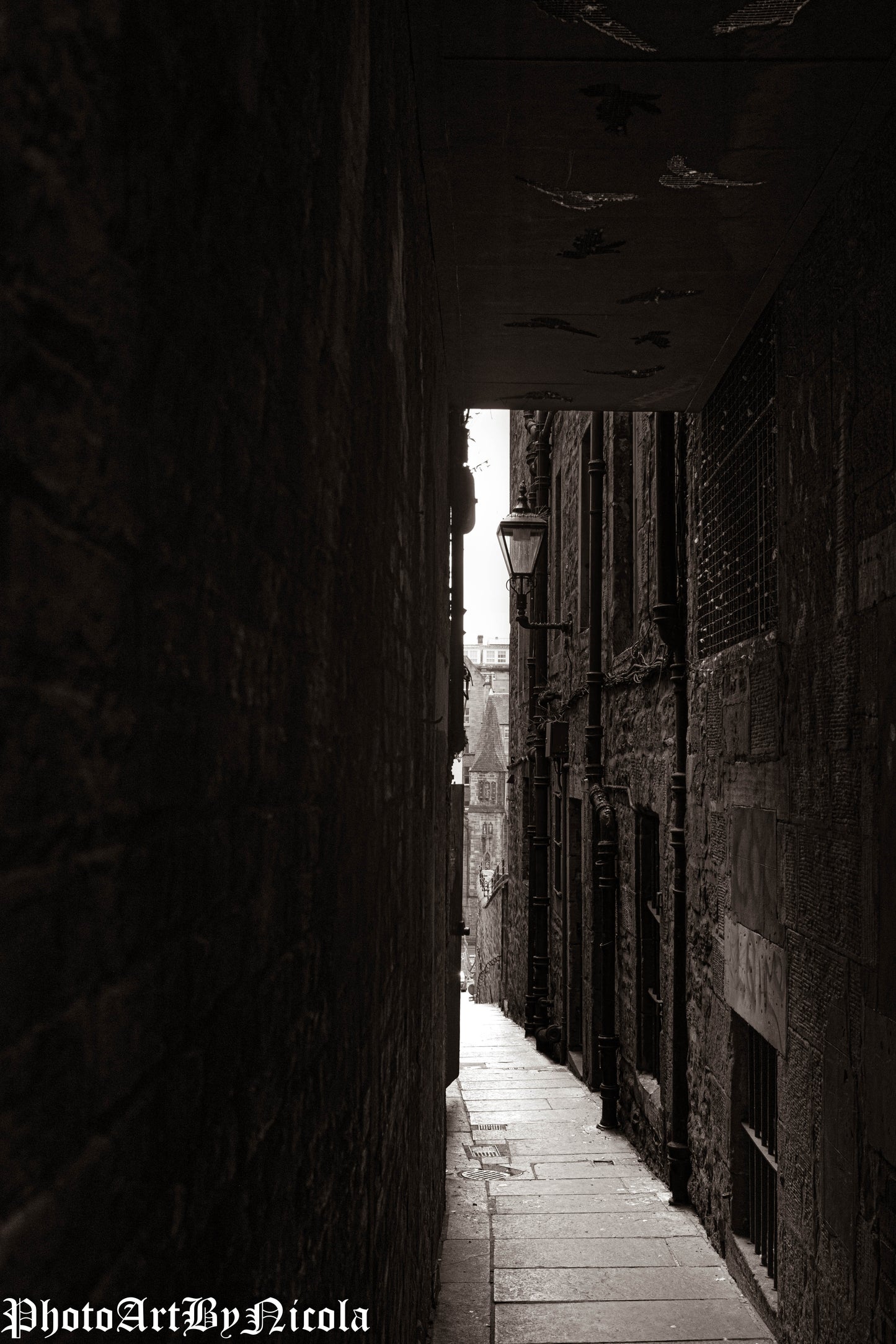 Down The Snicket in Edinburgh